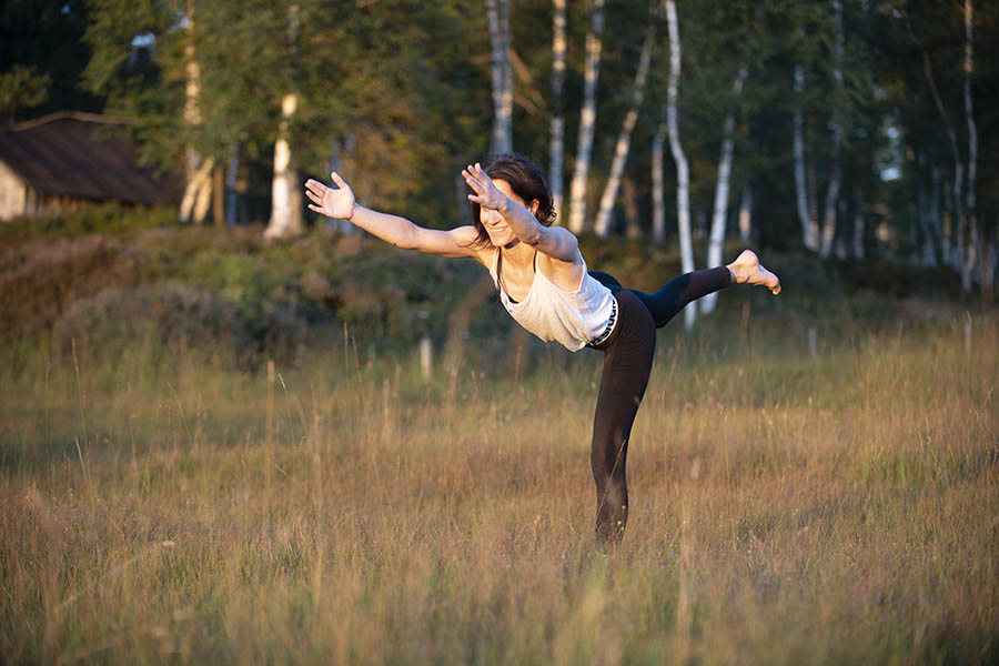 Yoga outdoor